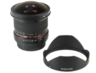 Объектив  Samyang 8mm f/3.5 AS IF UMC Fish-eye CS II для Canon аренда и прокат Гомель